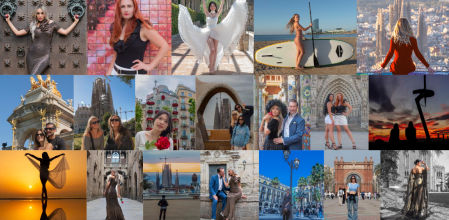 19 de los lugares más populares del turismo de fotografía en Barcelona.