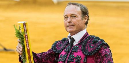 Fotografía de la última corrida de Pepe Luis en Granada, 2017