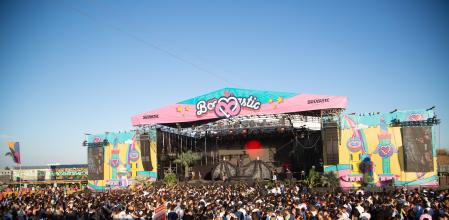 Concierto en el festival Boombastic Costa del Sol 