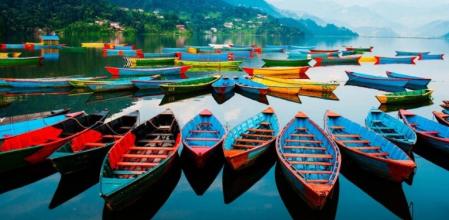 Lago Phewa, Pkhara, Nepal