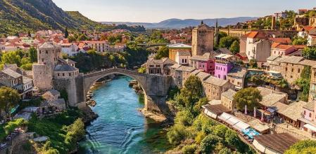 Puente Viejo de Mostar en Bosnia y Herzegovina