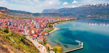 Lago Ohrid, Pogradec