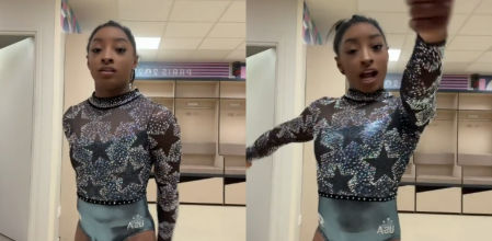 Simone Biles comparte un momento de diversión bailando en París