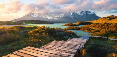Parque Nacional Torres de Paine, Puertos Natales, en Chile
