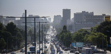 FOTO: MANÉ ESPINOSA 18/07/2024 ESTUDIO DEL RACC SOBRE EL COLAPSO QUE SUFREN LAS CARRETERAS EN LOS ACCESOS A BARCELONA CON VEHICULOS PRIVADOS. ENTRADA A LA CIUDAD DESDE LA DIAGONAL