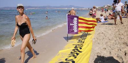 El malestar ciudadano por la saturación turística provocado acciones de protesta en las islas el pasado verano.