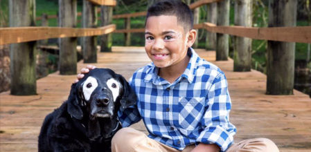 Ambos se conocieron poco antes de que el animal falleciera