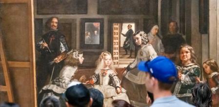 Museo del Prado Turistas en Verano Ola de Calor