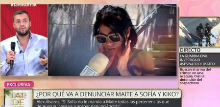 Maite Galdeano vuelve a ponerse en contacto con 'TardeAR' para dar su versión.