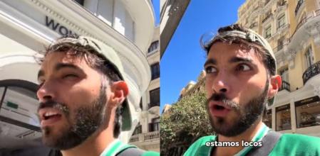 El joven ha contado su experiencia en Madrid.