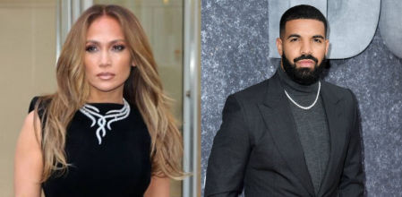 Jennifer López y Drake, quienes podrían estar reavivando su romance tras el reciente divorcio de la cantante de Ben Affleck