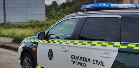 Control de la Guardia Civil de Tráfico.