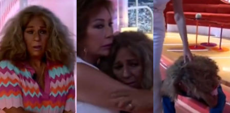 Lolita, visiblemente afectada, abandona el plató de 'TardeAR' tras conocer la impactante noticia del fallecimiento de Caritina Goyanes