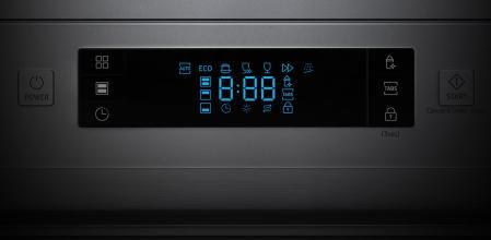 Pantalla LED intuitiva que facilita la configuración