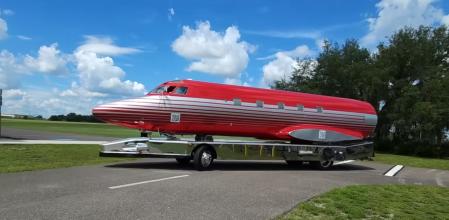 El Lockheed 1329 JetStar que perteneció a Elvis Presley ha sido transformado en una autocaravana&nbsp;