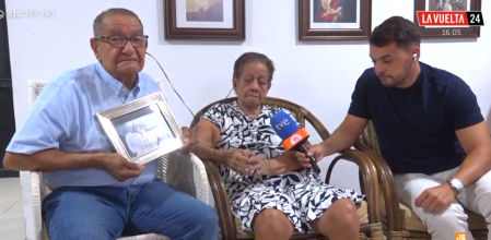 Los padres de Edwin Arrieta en 'Mañaneros'