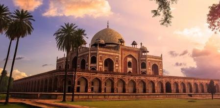 Tumba de Humayun, Delhi, India
