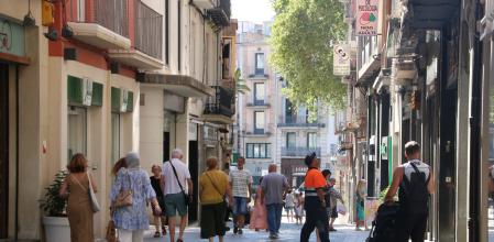 Zona comercial de Figueres