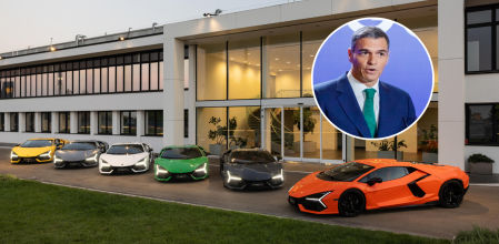 El presidente del Gobierno, Pedro Sánchez, defiende que haya “más transporte público y menos Lamborghinis”