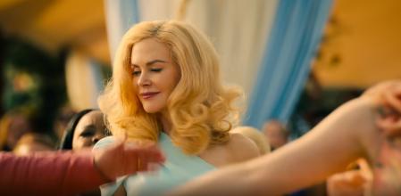 Nicole Kidman en pleno baile.