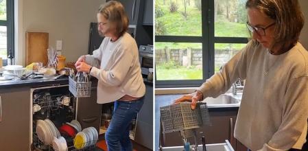 Enseña cómo vacía los cubiertos del lavavajillas y la gente se escandaliza: