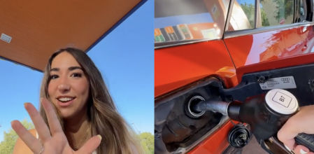 Enseña su odisea para poner gasolina por primera vez y le llueven las críticas: