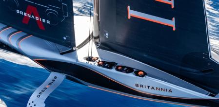 Copa Louis Vuitton, Semi Finales Regata día 2. INEOS BRITANNIA