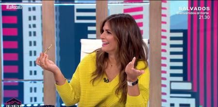 Nuria Roca no daba crédito a la pregunta picante de Berni Barrachina.