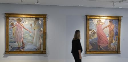 Obras de Sorolla expuestas en la muestra de Bancaja