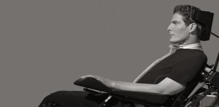 Christopher Reeve en una imagen del documental