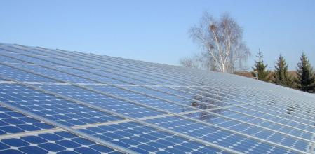 Planta solar en La Rioja tras 5 años.