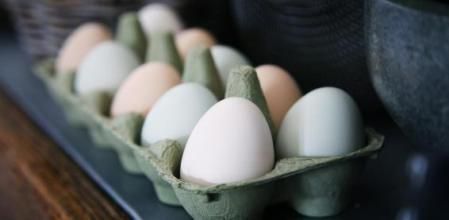 Los huevos son ricos en antioxidantes.