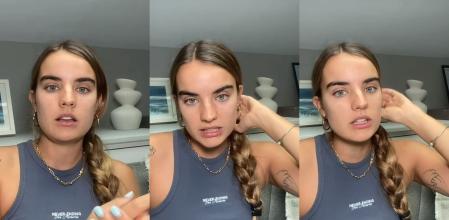 La joven reflexiona sobre las consecuencias en la salud del uso excesivo de los teléfonos&nbsp;