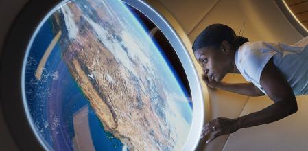 La primera estación espacial comercial es como un hotel de lujo en el cosmos.