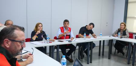 Una de las reuniones del Cecopi.&nbsp;