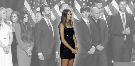 Kai Madison. La familia y los más fieles colaboradores de Trump salieron con el presidente electo tras confirmarse la victoria que llevará de nuevo al magnate a la Casa Blanca