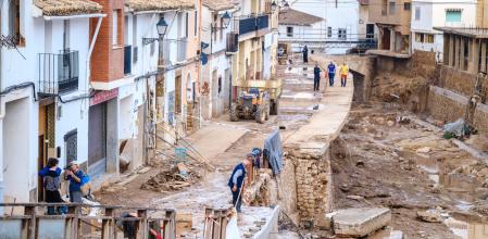 Chiva. población afectada por la Dana, pocos días después de la catástrofe.&nbsp;
