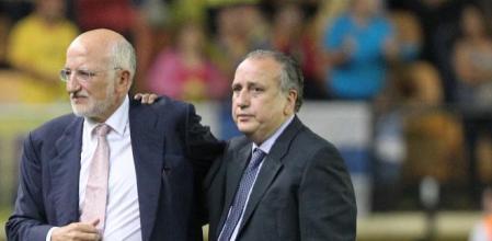 Juan Roig, presidente de Mercadona, y su hermano Fernando Roig, presidente del Villarreal