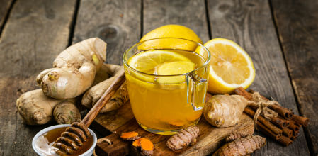 La infusión de jengibre y limón tiene muchos beneficios