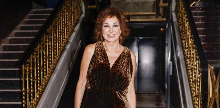 Ana Rosa Quintana durante la fiesta navideña de su productora, Unicorn Producer, celebrada este viernes 29 de noviembre de 2024 en Madrid