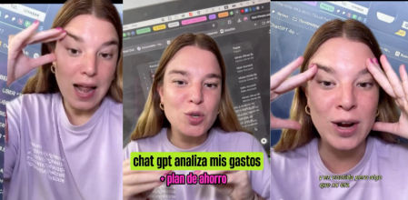 La creadora de contenido relata su resultado con un presupuesto en Chat GPT.