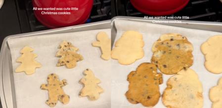 Se ha repetido varias veces un consejo específico para que las galletas no pierdan su forma en el horno.