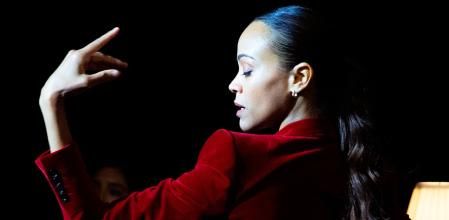 Zoe Saldaña en una imagen de 'Emilia Pérez'