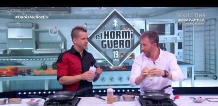 Dabiz Muñoz y Pablo Motos vuelven a verse las caras frente a los fogones: 