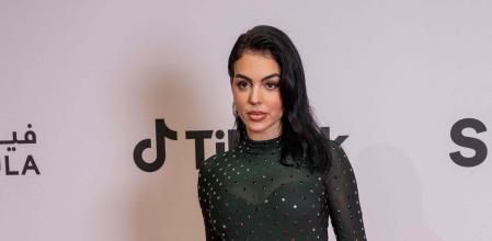 Georgina Rodríguez con el vestido de Alaïa en el Red Sea Internacional Film Festival