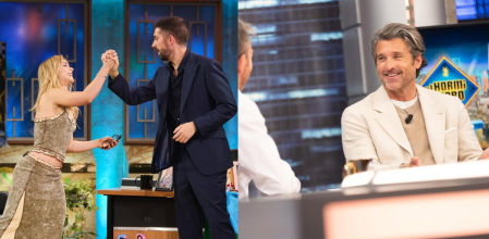 Clara Galle acudió este lunes a 'La Revuelta', mientras que Patrick Dempsey visitó 'El Hormiguero'
