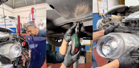 El cambio de bombillas de un Nissan Yuke puede ser algo más laborioso de lo que cabría esperar