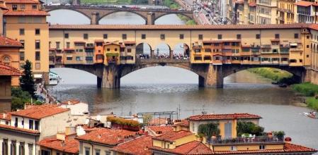 Ponte Vecchio en Florencia