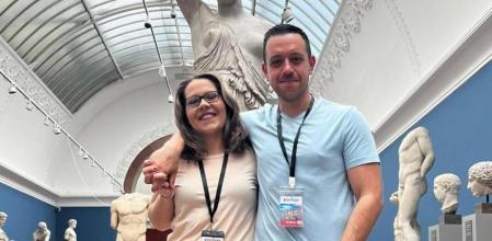 Andreu y Elsa se marcharon de Molins de Rei cuando tenían 34 años y hace ya más de tres que viven en Copenhague.