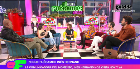 Inés Hernand hace las preguntas clásicas de 'La Revuelta' a los colaboradores de 'Ni que fuéramos' y las respuestas son más que sorprendentes